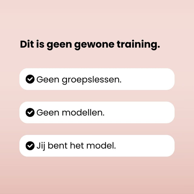 1-op-1 Privé Training & Behandeling in één