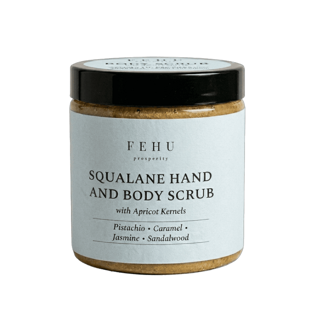 FEHU Squalane Hand and Body Scrub 400 g