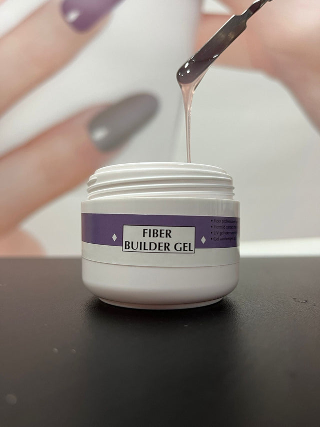 NLC Fiber Builder Pink Clear Builder Gel