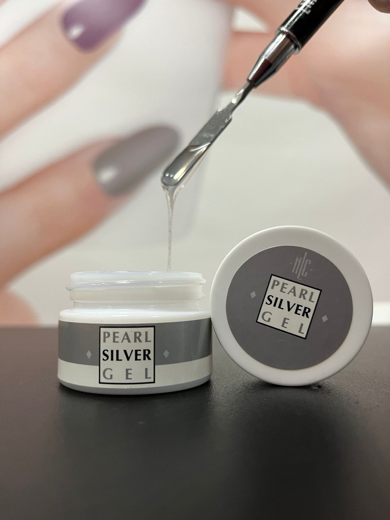NLC Pearl Gel Silver
