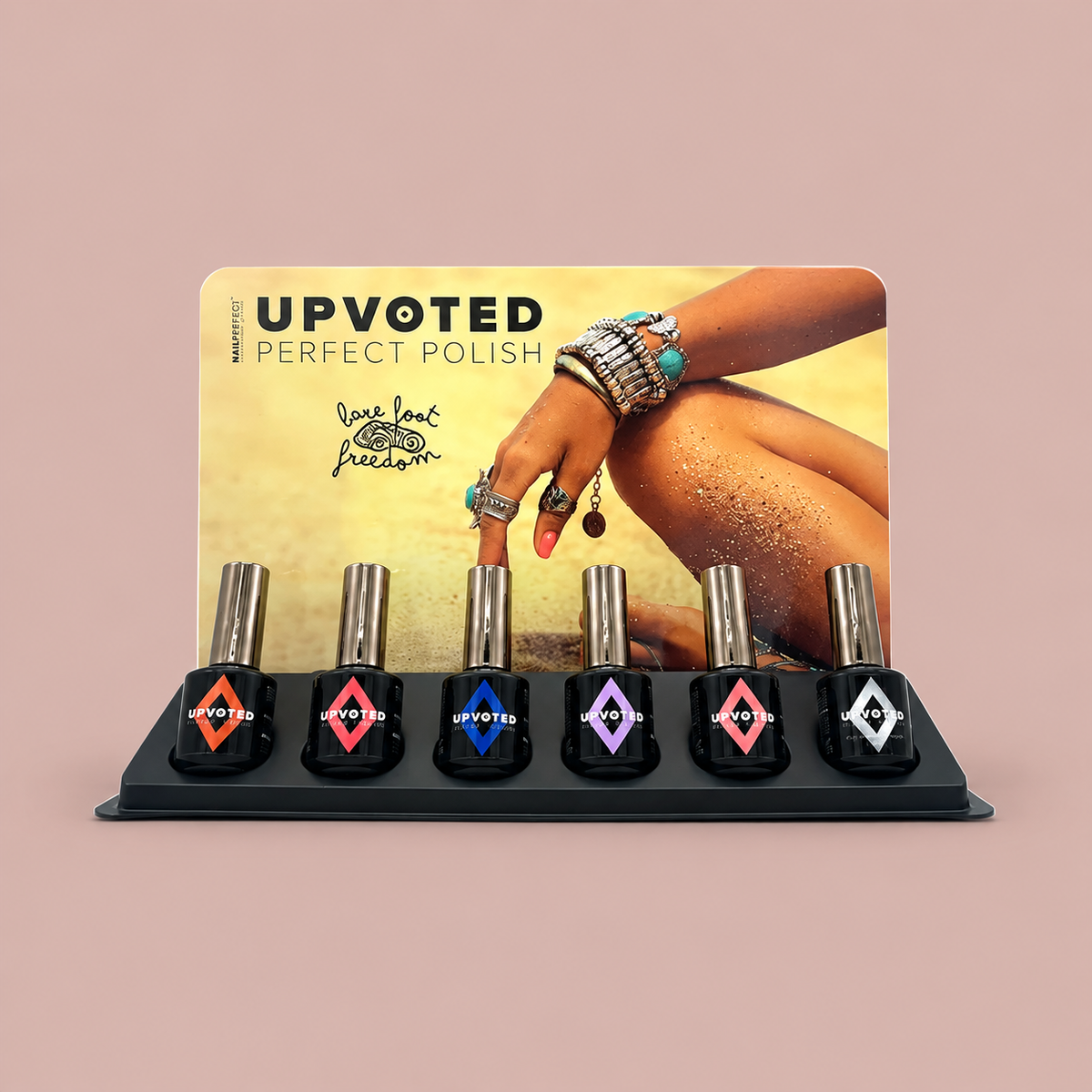 Nail Perfect UPVOTED Cat Eye Collection Kit – Bare Foot Freedom Collection