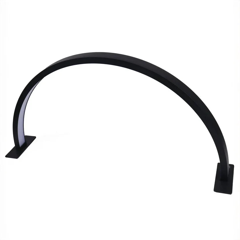 Half Moon LED Table Lamp Black