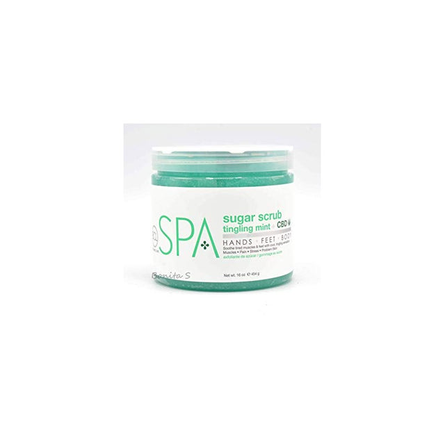 BCL SPA Sugar Scrub Tingling Mint+CBD 454gr