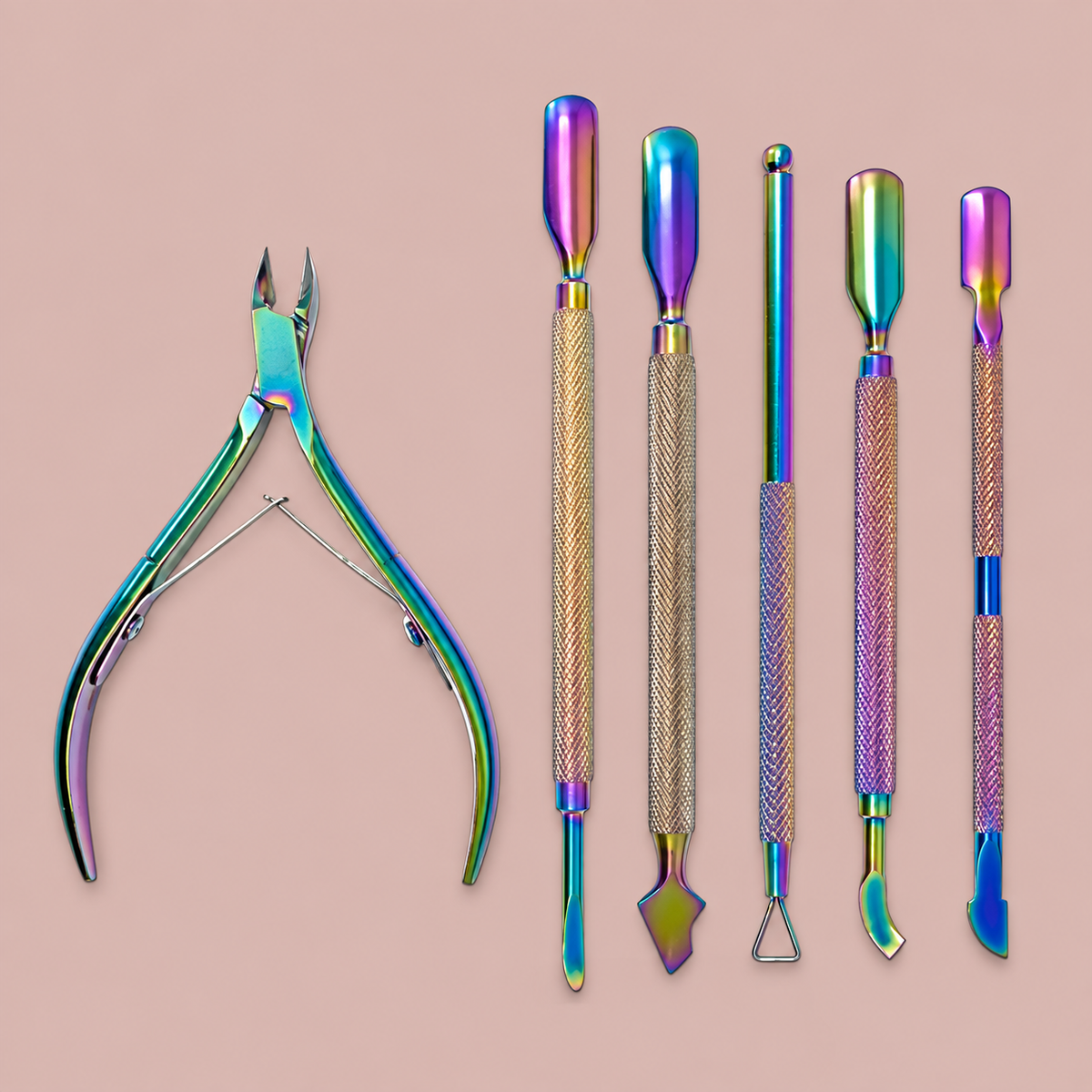 Young Nails Mani & Pedi Tool Kit, 6 stuks