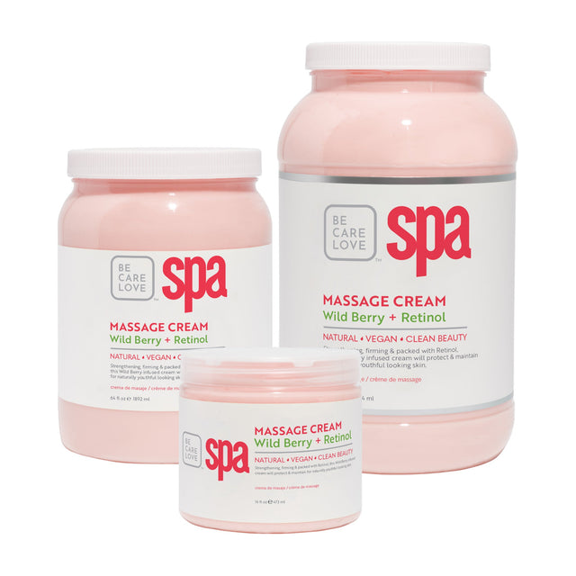 BCL SPA Massage Cream Wild Berry + Retinol