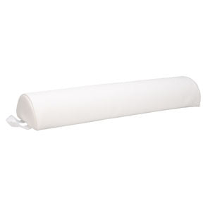 SIBEL Half Round Neck Cushion White