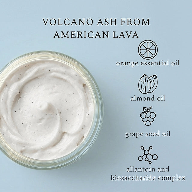 Body Scrub Volcano Ash - 150 Gram