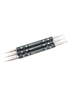 Nail Perfect Dotting Tool Set voor nail art, 3 stuks