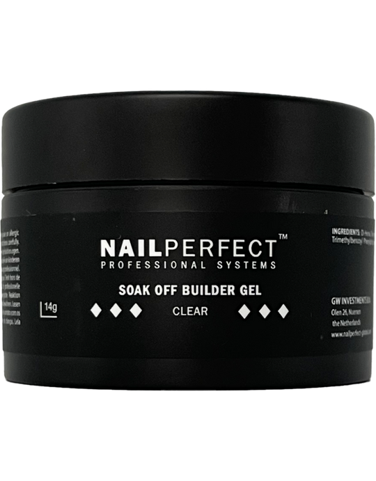 Soak Off Builder Gel Clear 14gr