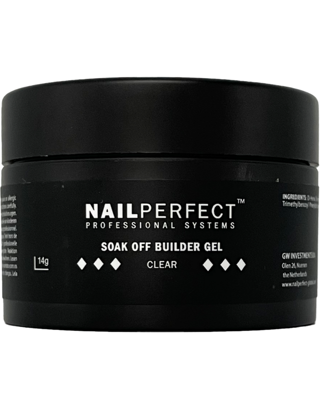 Soak Off Builder Gel Clear 14gr