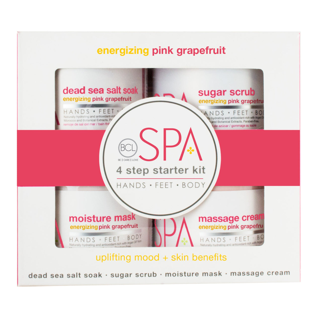 BCL SPA 4 Step Starter Kit Pink Grapefruit