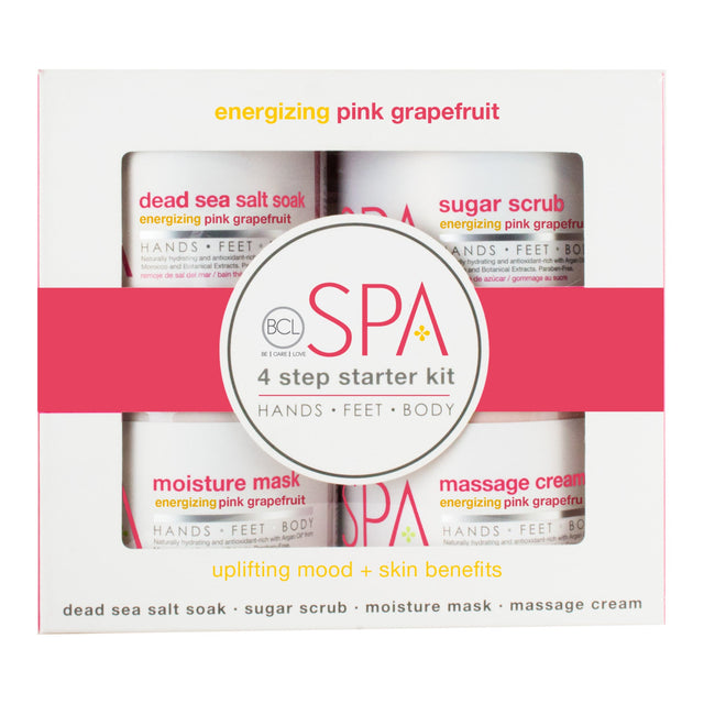 BCL SPA 4 Step Starter Kit Pink Grapefruit