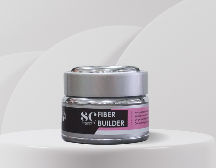 NLC Fiber Builder Gel Pink Shimmer (30ml)