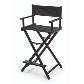 SIBEL Stool w/ Backrest Foldable Nylon Black