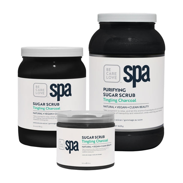BCL SPA Sugar Scrub Tingling Charcoal