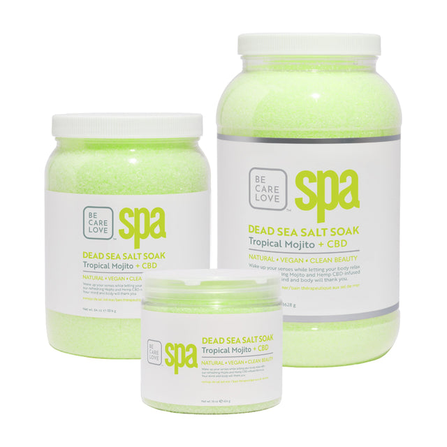 BCL SPA Dead Sea Salt Soak Tropical Mojito + CBD