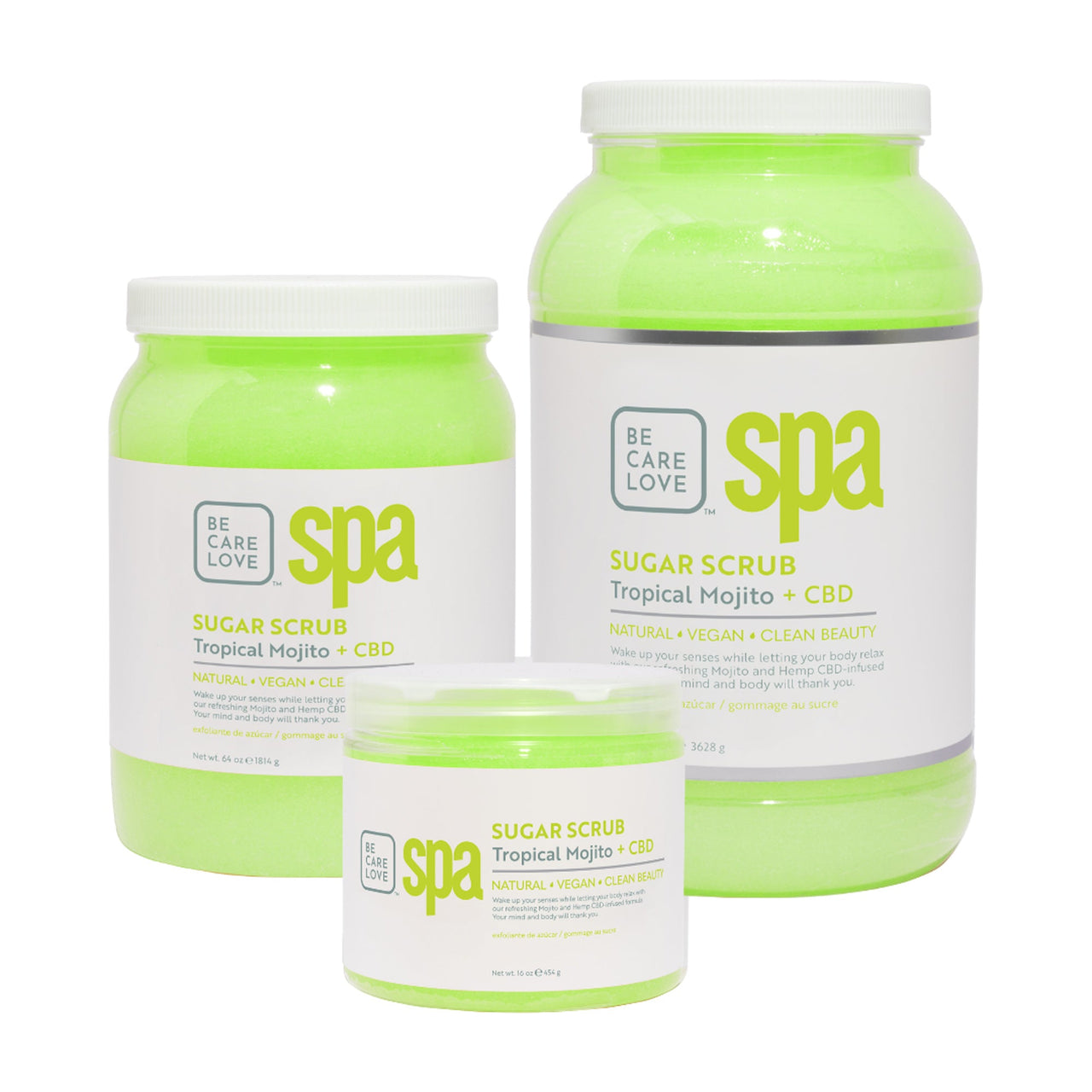 BCL SPA Sugar Scrub Tropical Mojito + CBD