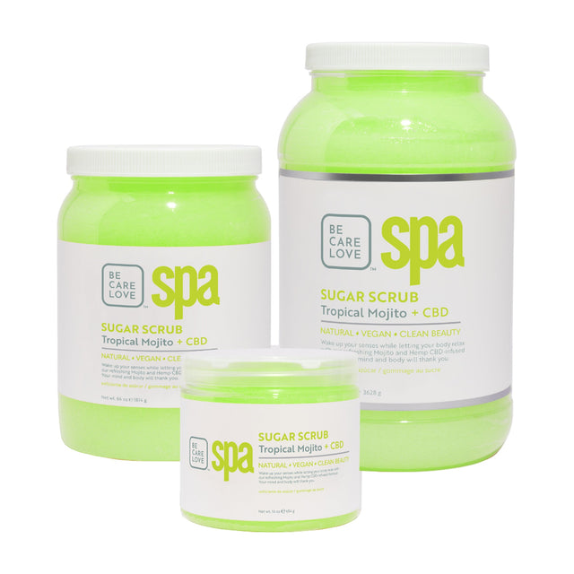 BCL SPA Sugar Scrub Tropical Mojito + CBD