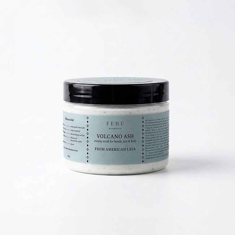 Body Scrub Volcano Ash - 150 Gram