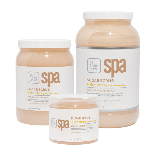BCL SPA Sugar Scrub Milk + Honey w/ White Chocolate